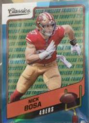 Nick Bosa [Timeless Tributes Blue] #84