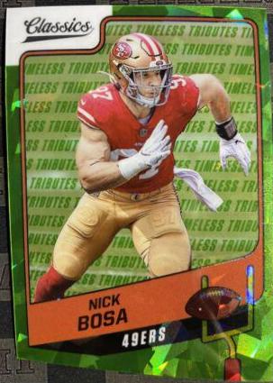 Nick Bosa [Timeless Tributes Green] #84