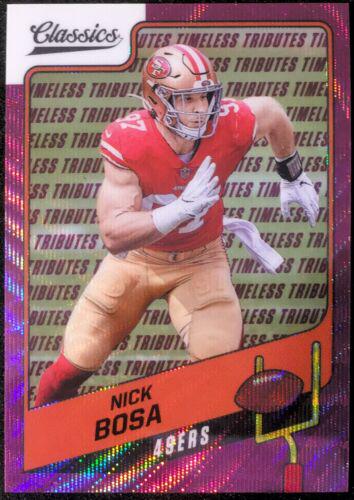 Nick Bosa [Timeless Tributes Purple] #84