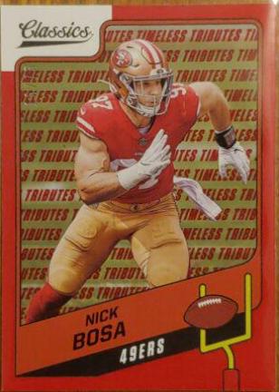 Nick Bosa [Timeless Tributes Red] #84