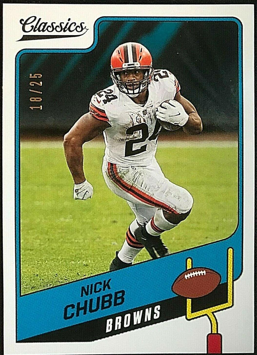 Nick Chubb [Blank Back] #33