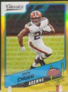 Nick Chubb [Premium Edition Timeless Tributes Gold] #33