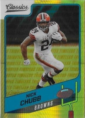 Nick Chubb [Timeless Tributes Gold] #33