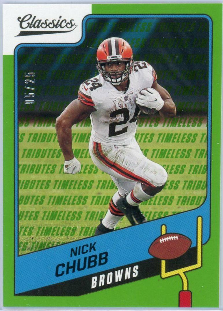 Nick Chubb [Timeless Tributes Green] #33