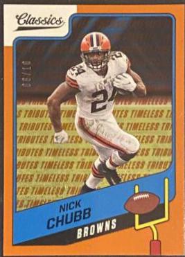 Nick Chubb [Timeless Tributes Orange] #33