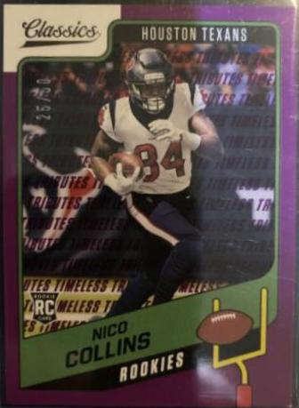 Nico Collins [H2 Premium Edition Timeless Tributes Purple] #180