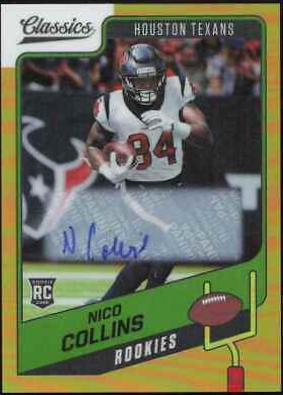 Nico Collins [Premium Edition Significant Signature Gold] #180