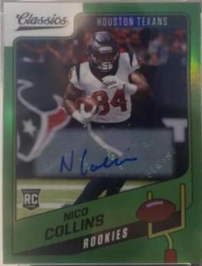 Nico Collins [Premium Edition Significant Signature Green] #180