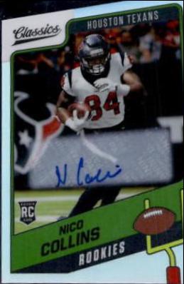 Nico Collins [Premium Edition Significant Signature H2 Purple] #180