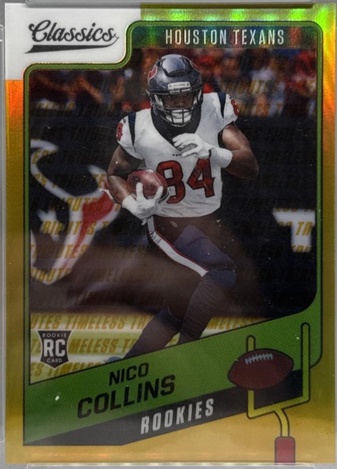 Nico Collins [Premium Edition Timeless Tributes Gold] #180
