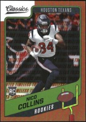 Nico Collins [Premium Edition Timeless Tributes Orange] #180