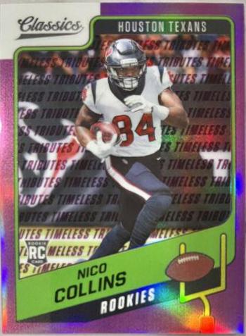 Nico Collins [Premium Edition Timeless Tributes Purple] #180
