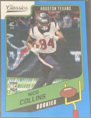 Nico Collins [Timeless Tributes Blue] #180