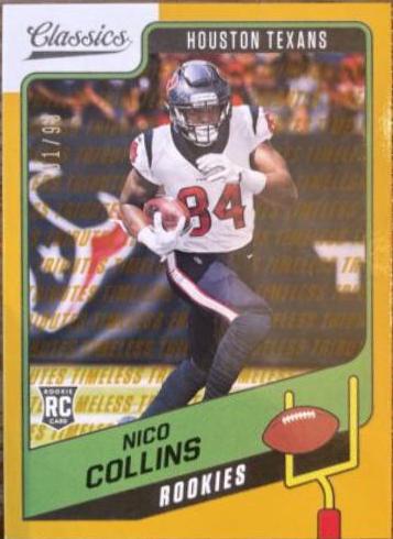 Nico Collins [Timeless Tributes Gold] #180