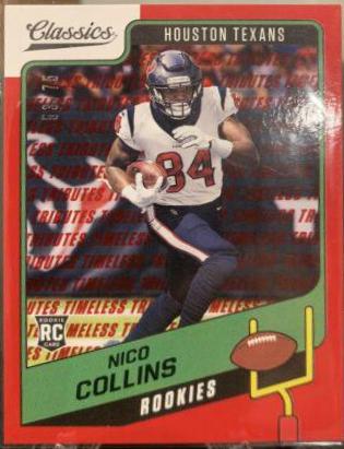 Nico Collins [Timeless Tributes Red] #180