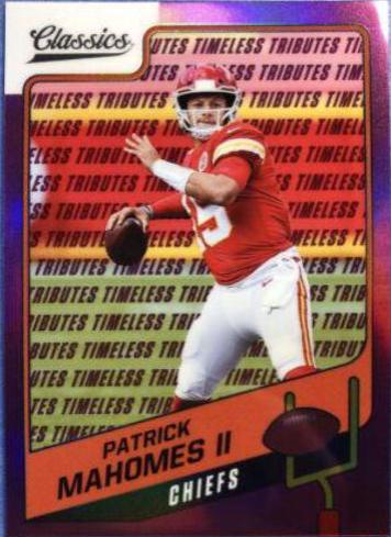 Patrick Mahomes II [Premium Edition Timeless Tributes Purple] #91