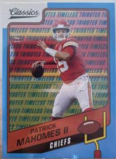 Patrick Mahomes II [Timeless Tributes Blue] #91