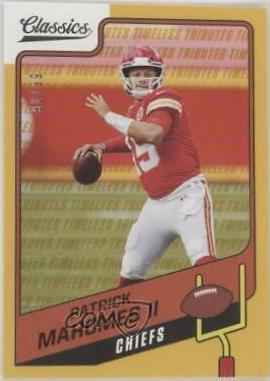 Patrick Mahomes II [Timeless Tributes Gold] #91