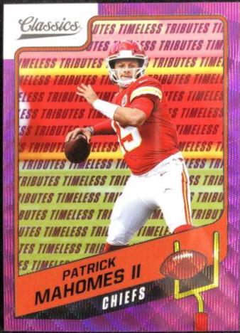 Patrick Mahomes II [Timeless Tributes Purple] #91