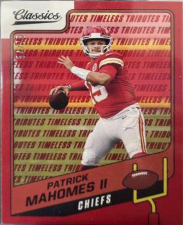 Patrick Mahomes II [Timeless Tributes Red] #91