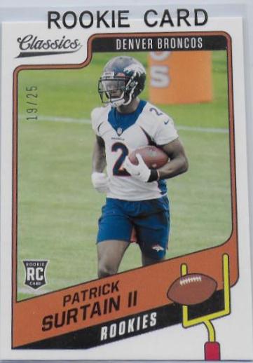 Patrick Surtain II [Blank Back] #195