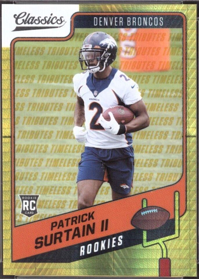 Patrick Surtain II [H2 Premium Edition Timeless Tributes Gold] #195