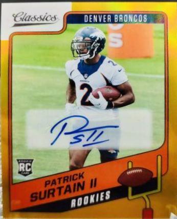 Patrick Surtain II [Premium Edition Significant Signature Orange] #195