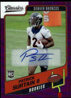 Patrick Surtain II [Premium Edition Significant Signature Purple] #195