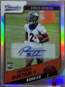 Patrick Surtain II [Premium Edition Significant Signature] #195