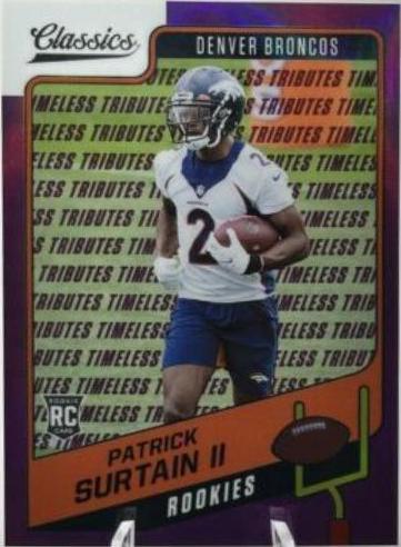 Patrick Surtain II [Premium Edition Timeless Tributes Purple] #195