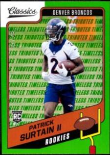 Patrick Surtain II [Timeless Tributes Green] #195