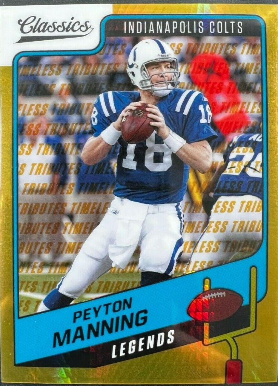 Peyton Manning [Timeless Tributes Gold] #114