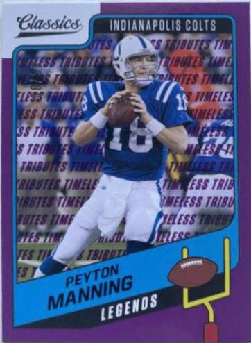 Peyton Manning [Timeless Tributes Purple] #114