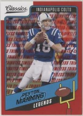 Peyton Manning [Timeless Tributes Red] #114