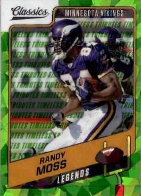 Randy Moss [H2 Premium Edition Timeless Tributes Green] #108