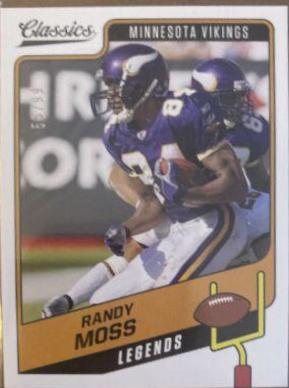 Randy Moss [Red Back] #108