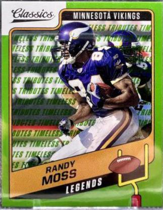 Randy Moss [Timeless Tributes Green] #108