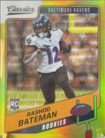 Rashod Bateman [Premium Edition Timeless Tributes Gold] #160