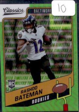 Rashod Bateman [Premium Edition Timeless Tributes Green] #160