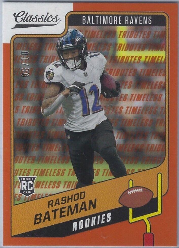 Rashod Bateman [Timeless Tributes Orange] #160