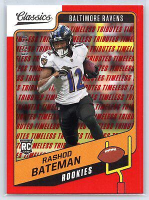 Rashod Bateman [Timeless Tributes Red] #160