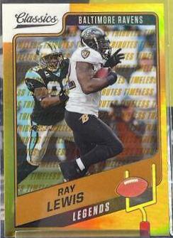 Ray Lewis [Premium Edition Timeless Tributes Gold] #101