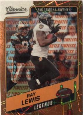 Ray Lewis [Premium Edition Timeless Tributes Orange] #101