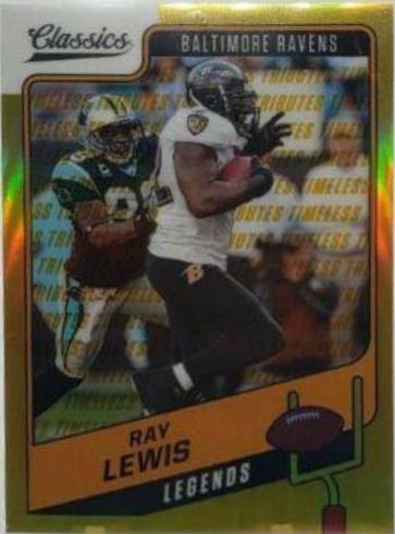 Ray Lewis [Timeless Tributes Gold] #101