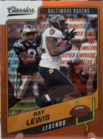 Ray Lewis [Timeless Tributes Orange] #101