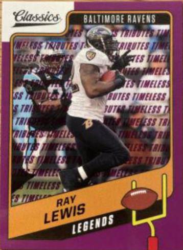 Ray Lewis [Timeless Tributes Purple] #101