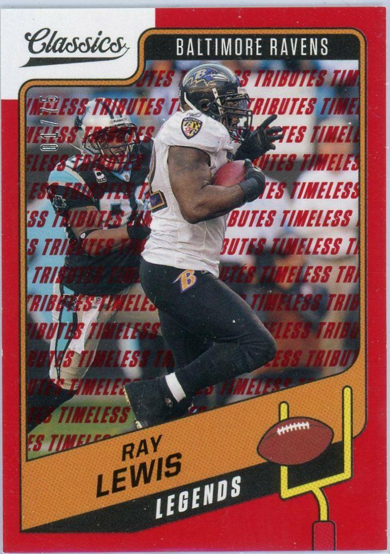 Ray Lewis [Timeless Tributes Red] #101