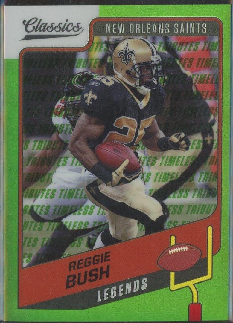 Reggie Bush [Premium Edition Timeless Tributes Green] #145