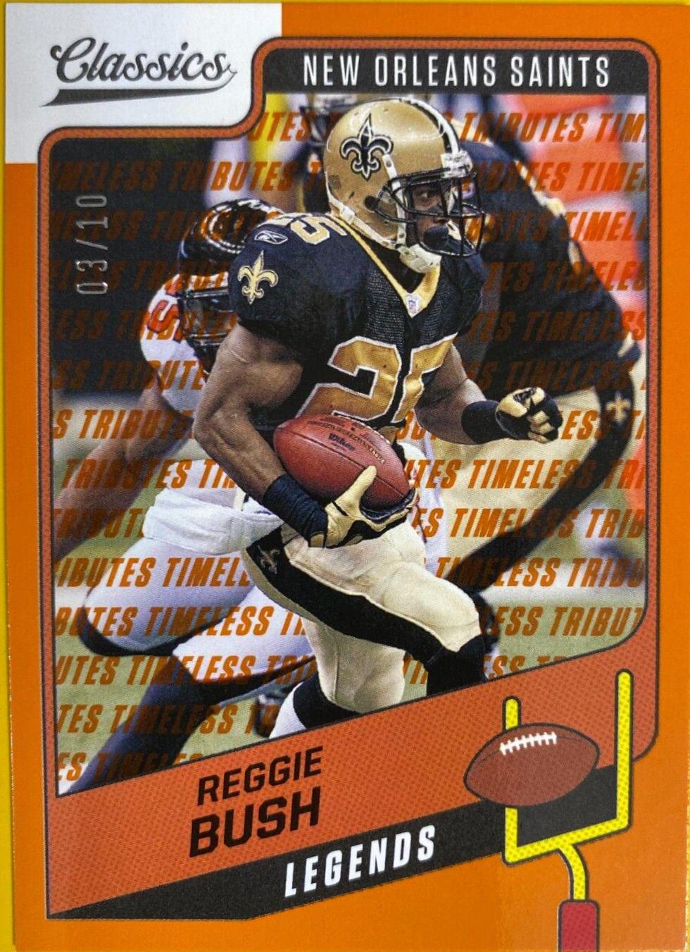 Reggie Bush [Timeless Tributes Orange] #145