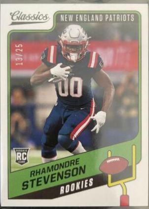 Rhamondre Stevenson [Blank Back] #187